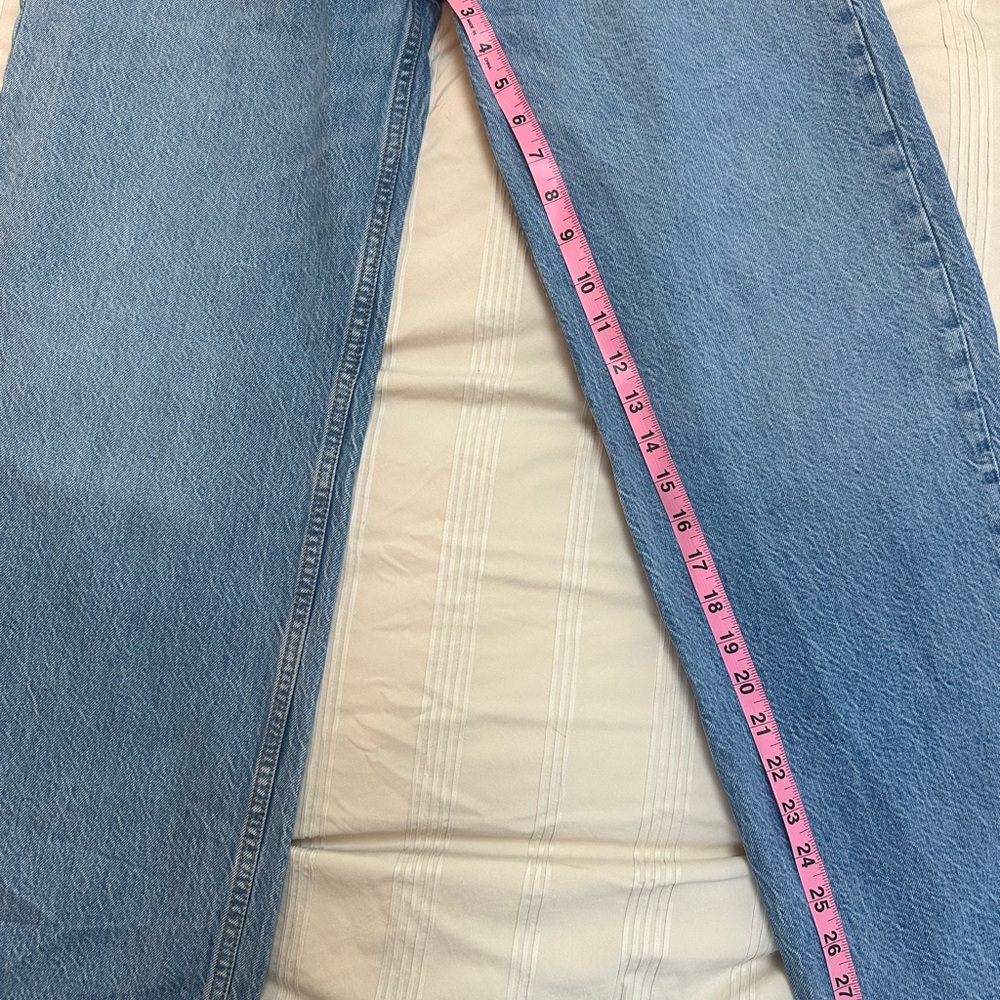 Abercrombie & Fitch Light Blue Straight Leg Jeans